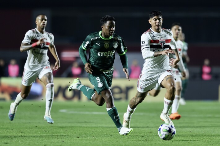 Jogo de ida das Quartas de Final da Copa do Brasil 2023 - São Paulo 1 x 0 Palmeiras 